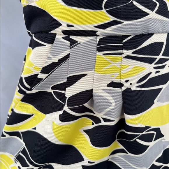 Banana Republic Yellow Black Strapless Bodycon Dress - Picture 3 of 11